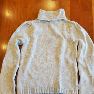 J Crew size Medium gray turle neck sweater